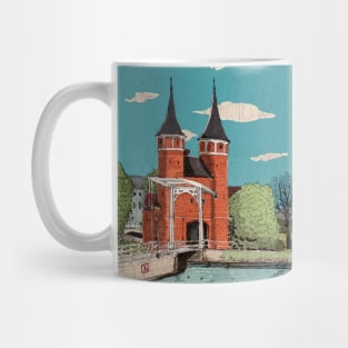 Oosterpoort Delft Netherlands - Eastern Gate Delft City Travel Art Mug